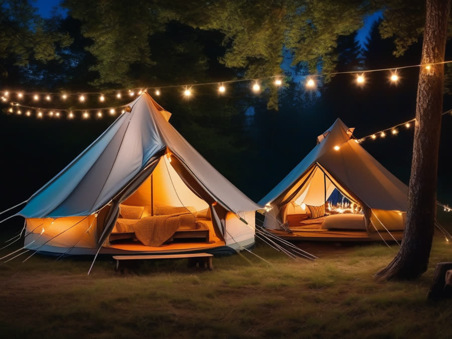 Glamping çadırı