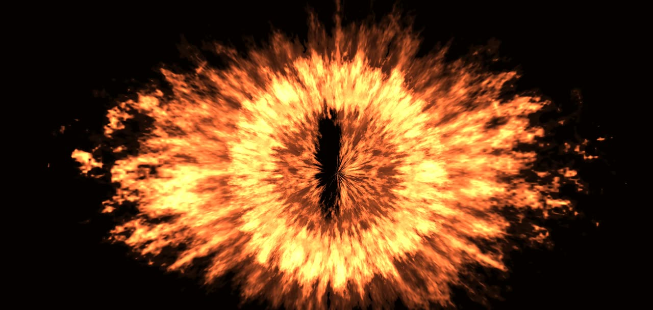 GÖZ ateşten WebGL göz — gören yapay zekâ